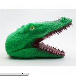ScienceGeek Crocodile Hand Puppet Gloves Soft Vinyl TPR Animal Head Figure Vividly Kids Toy Model Gifts  B074VZ33GB